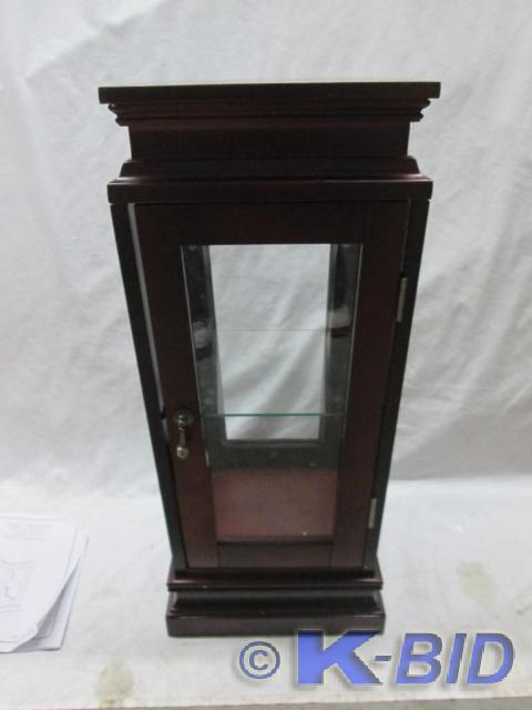 30 Curio Pedestal  Glass on all 4 ...