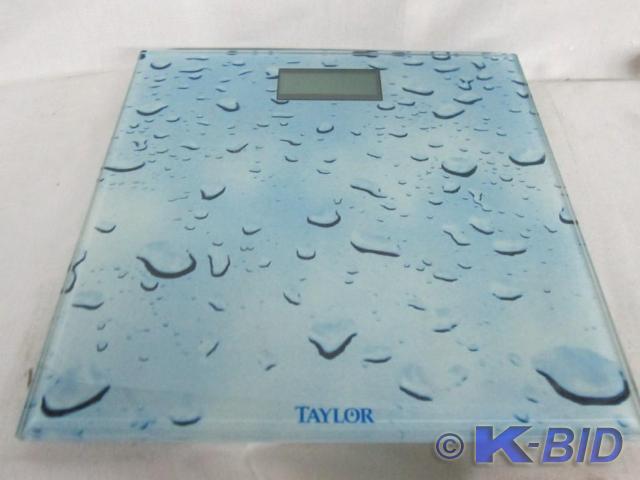 Glass Digital Water Drops Scale    ...