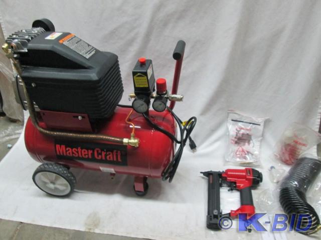 Master Craft 6 Gallon 1.5 HP Air Co...