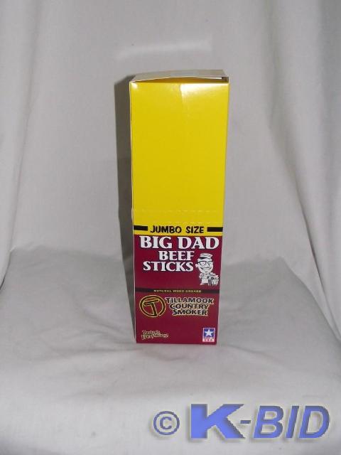 lot 2 image: Big Dad Beef Sticks - Jumbo Size  ...