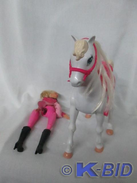 Mattell Barbie Train and Ride Doll ...