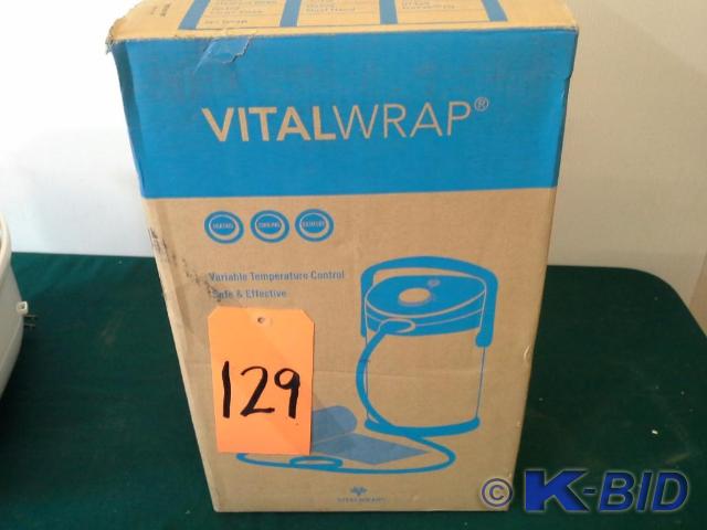 lot 129 image: Vitalwrap Portable Heating, Cooling...