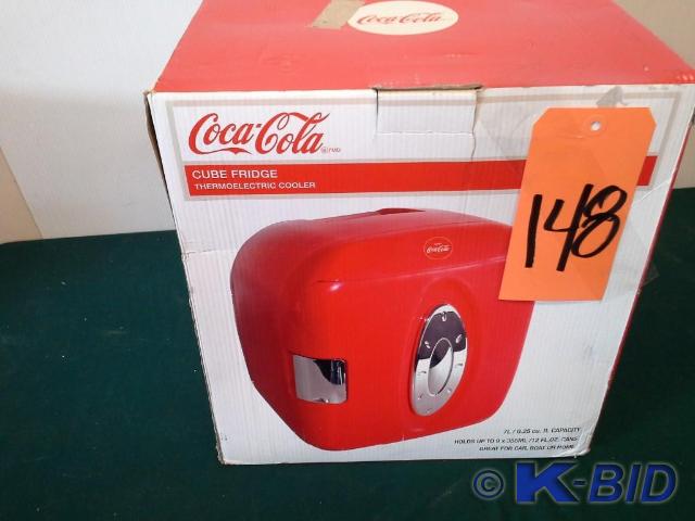lot 148 image: Coca-Cola Thermoelectric Cooler Cu...