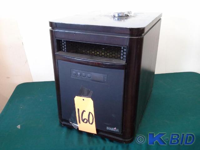lot 160 image: Duraflame Movable Heater model numb...