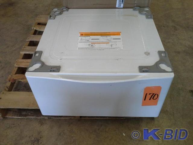 lot 170 image: WasherDryer Pedestal LG27 model W...
