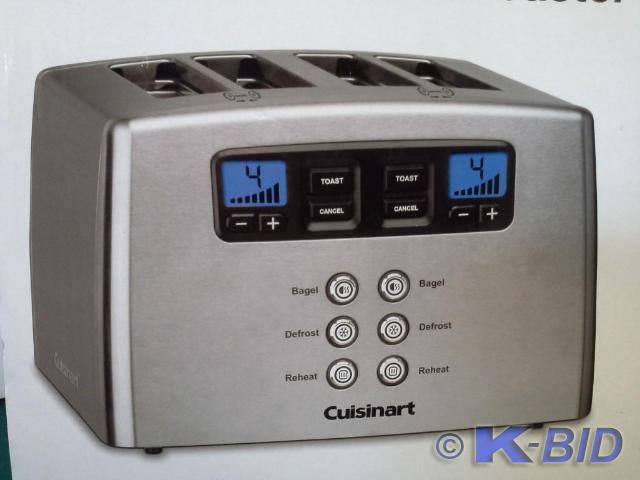 lot 194 image: Cuisinart Electric 4 Slice Toaster ...