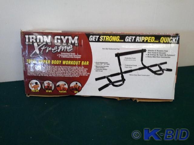 lot 225 image: Iron Gym Xtreme Total Upper Body Wo...
