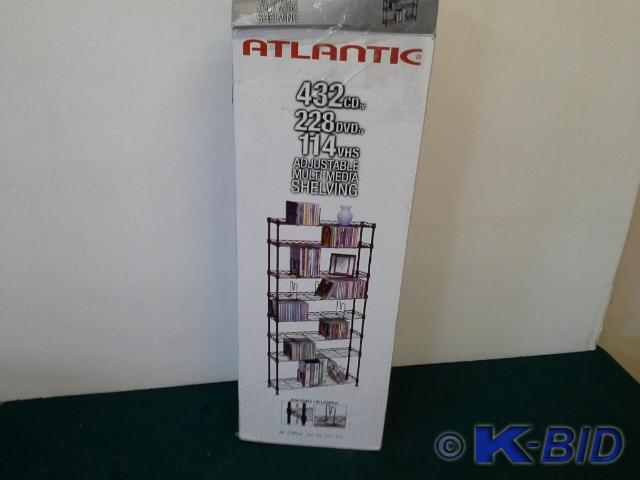 lot 226 image: Atlantic Adjustable Multimedia Shel...