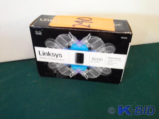 lot 240 image: Linksys Wireless-N Range Extender N...