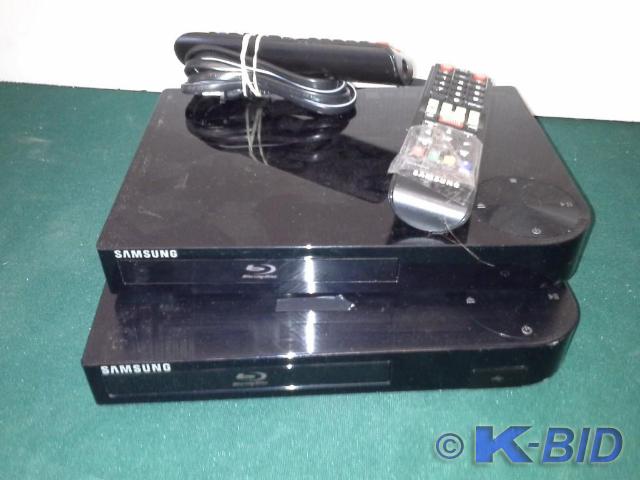 lot 267 image: (2) piece lotSamsung Blu-ray DiscD...