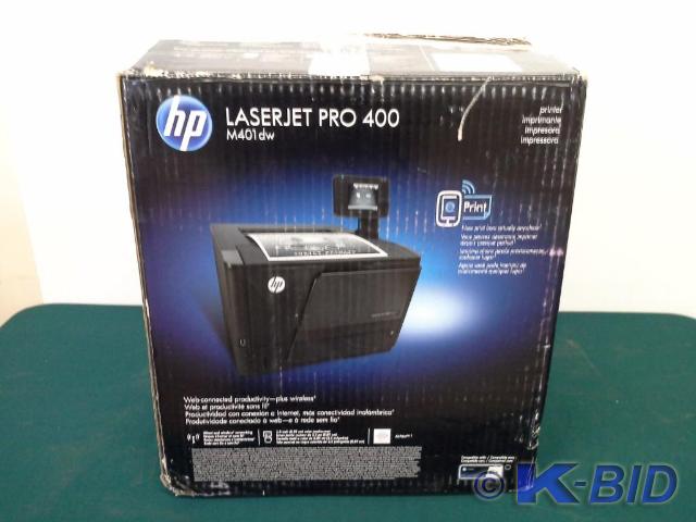 lot 63 image: hp LaserJet Pro 400 printer model M...
