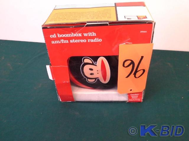 lot 96 image: Paul Frank cd boom box wamfm ster...