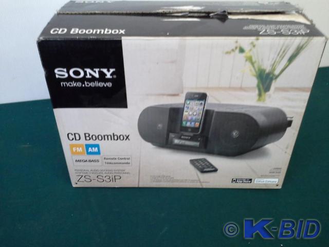 lot 99 image: Sony Personal Audio Docking System,...