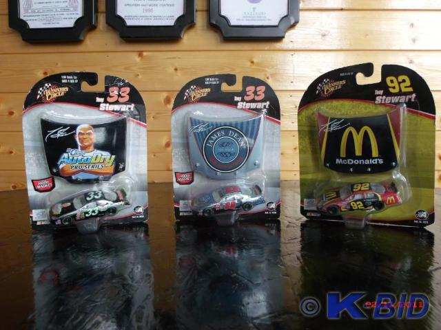 Lot of 3 164 Scale NASCAR Tony Ste...
