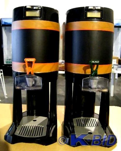 lot 16 image: Lot of 2 Coffee Dispensers    Manuf...