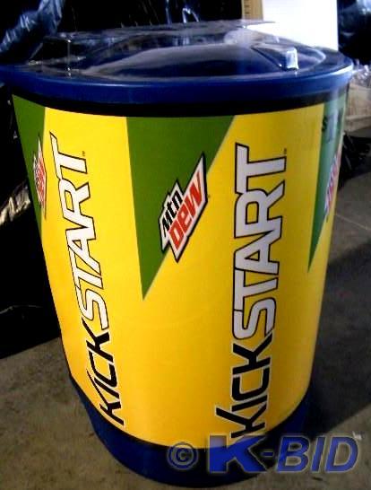 lot 20 image: Mountain Dew Kick Start Beverage Co...