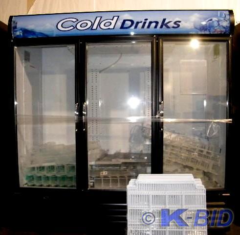 lot 5 image: Refrigerated Merchandiser    Three...