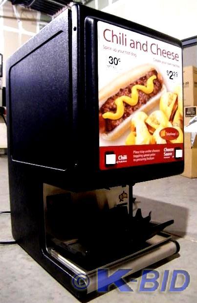 lot 9 image: Chili and Cheese Machine    Dispens...