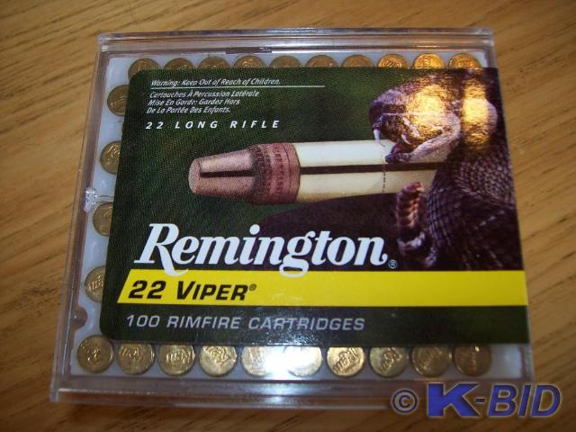 Remington 22 Viper -100 rounds -Hyp...