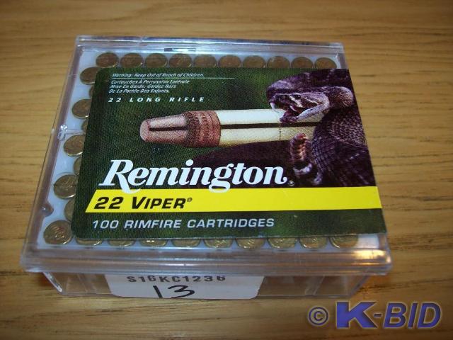 Remington 22 Viper -100 rounds -Hyp...