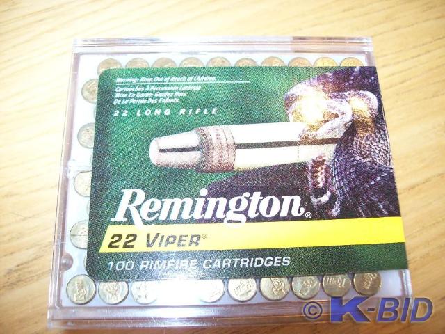 Remington 22 Viper -100 rounds -Hyp...