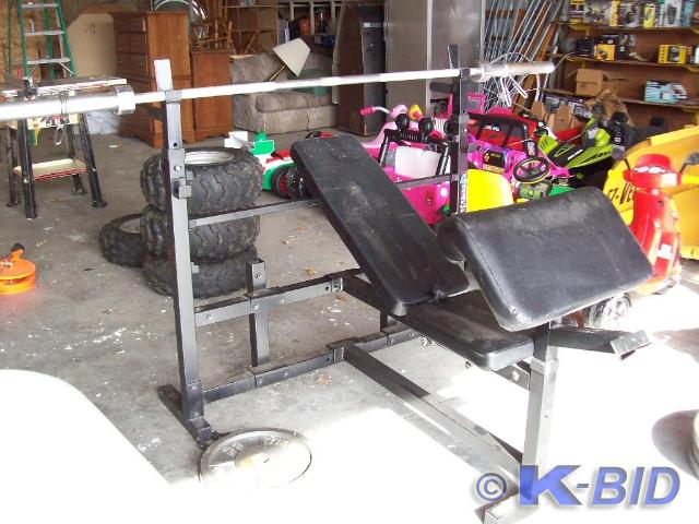 Extreme Trainer Weight Bench -(4) 4...