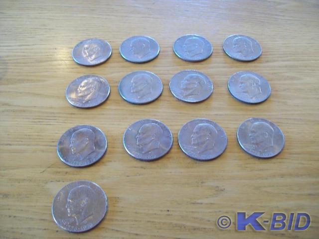 lot 31 image: (13) 1976 Eisenhower Bicentennial D...