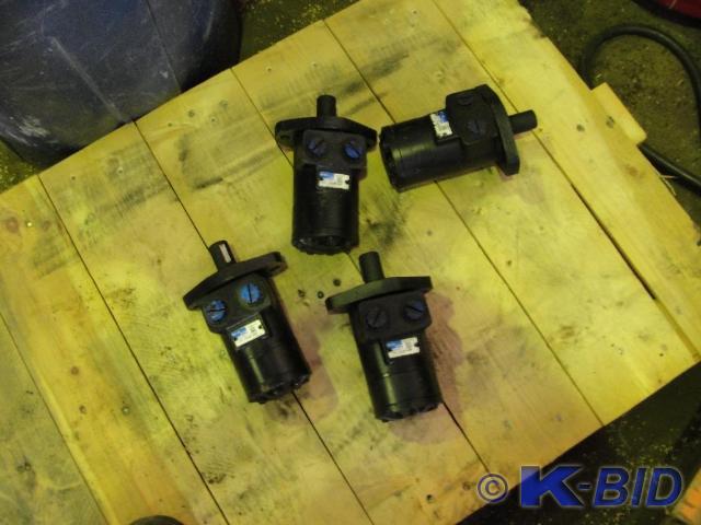 4- New Hydraulic Orbit Drive Motors...