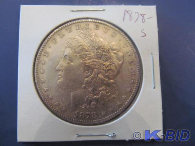 1878-S Morgan Silver Dollar    Thi...