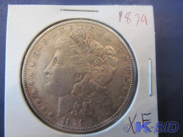 1879 Morgan Silver Dollar  Grade X...