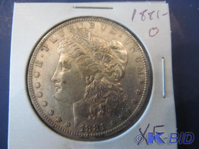 1881-O Morgan Silver Dollar  Grade...