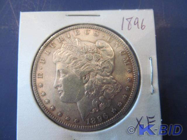 1896 Morgan Silver Dollar  Grade X...