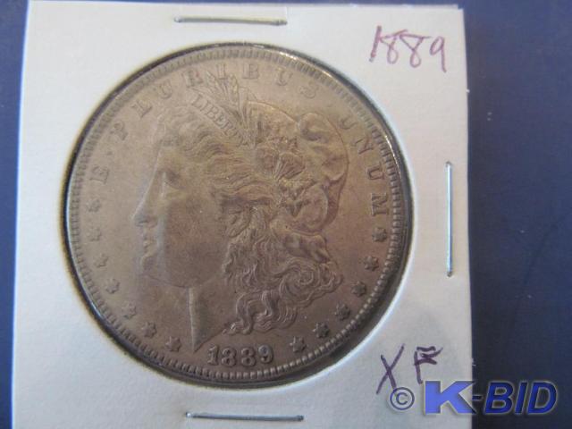 1889 Morgan Silver Dollar  Grade X...