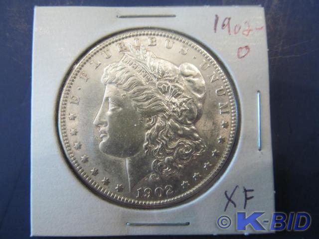 1902-O Morgan Silver Dollar  Grade...