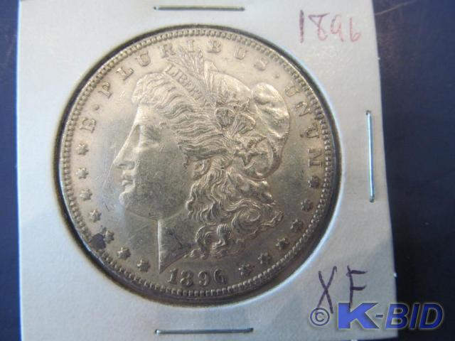 1896 Morgan Silver Dollar  Grade X...