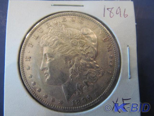 1896 Morgan Silver Dollar  Grade X...