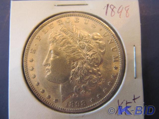 1898 Morgan Silver Dollar  Grade X...