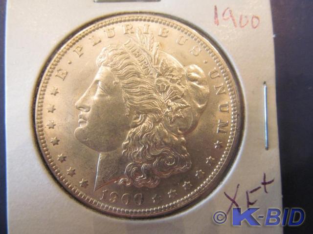 1900 Morgan Silver Dollar  Grade X...