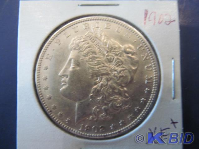 1902 Morgan Silver Dollar  Grade X...