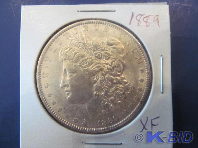 1889 Morgan Silver Dollar  Grade X...
