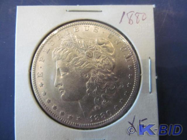 1880 Morgan Silver Dollar  Grade X...