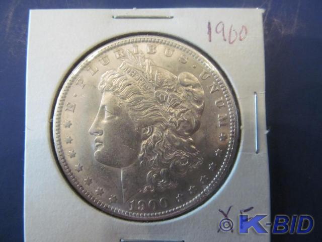 1900 Morgan Silver Dollar  Grade X...
