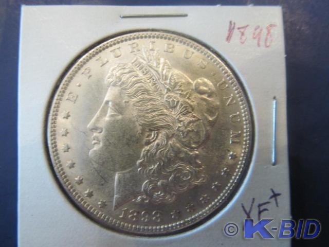 1898 Morgan Silver Dollar  Grade X...