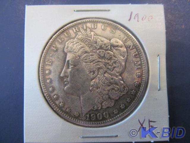 1900 Morgan Silver Dollar  Grade X...