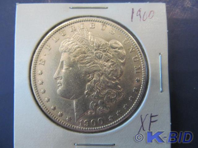 1900 Morgan Silver Dollar  Grade X...