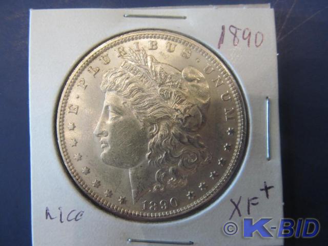 1890...Nice Morgan Silver Dollar ...