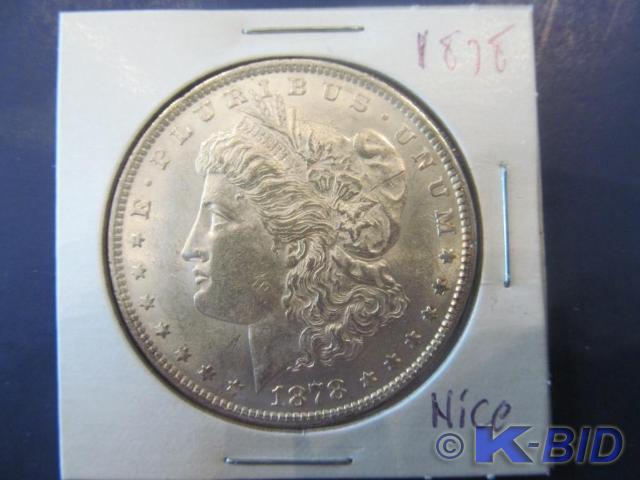 1878...Nice Morgan Silver Dollar   ...
