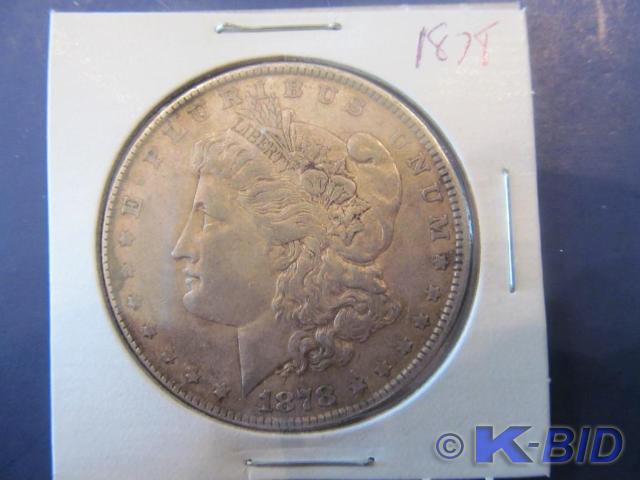 1878 Morgan Silver Dollar    This ...