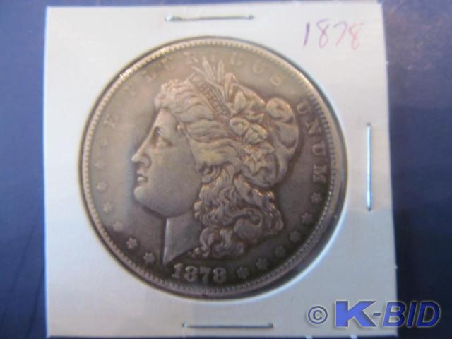 1878 Morgan Silver Dollar