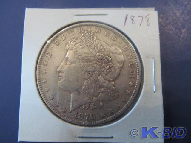 1878 Morgan Silver Dollar